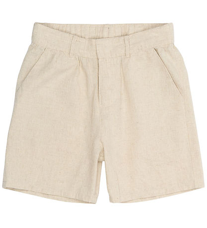 The New Shorts - Linen - TnOmer - Oatmeal