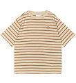 The New T-shirt - TnNero - Indian Tan Striped The New T-shirt - TnNero - Indian Tan Striped