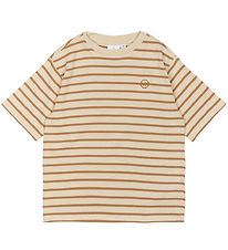 The New T-shirt - TnNero - Indian Tan Striped The New T-shirt - TnNero - Indian Tan Striped