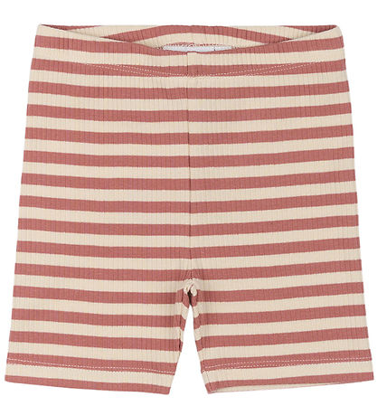 The New Siblings Cykelshorts - TnstFro - Rib - Gammal Rose Strip