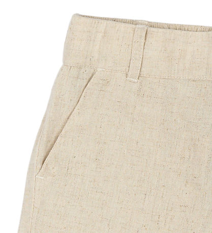The New Siblings Shorts - Cotton/Linen - TnstOren - Oatmeal