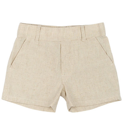 The New Siblings Shorts - Cotton/Linen - TnstOren - Oatmeal