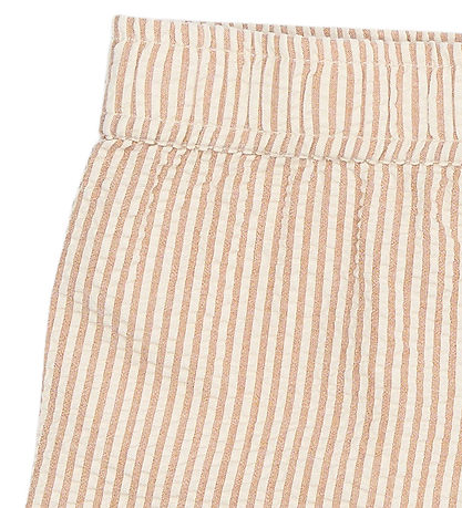 The New Siblings Shorts - TnstOpal - Indian Tan Striped w. Knitt