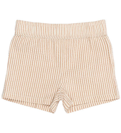 The New Siblings Shorts - TnstOpal - Indian Tan Striped w. Knitt