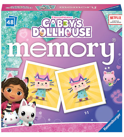 Ravensburger Memory-spill - Mini - Gabby's Dollhouse
