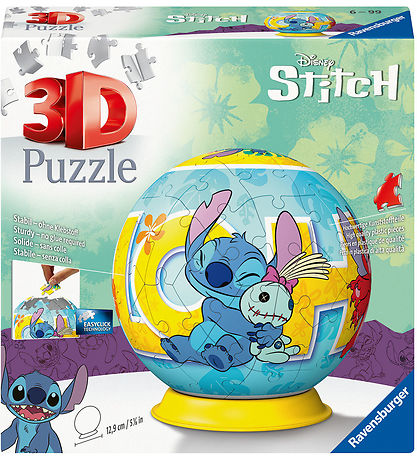 Ravensburger Palapeli - 3D - 72 Tiilet - Disney Stitch