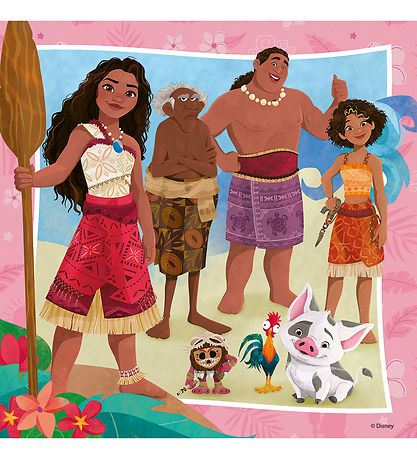 Ravensburger Jigsaw Puzzle - 3x49 Bricks - Disney Moana Ravensburger Jigsaw Puzzle - 3x49 Bricks - Disney Moana