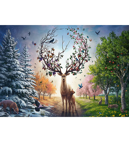 Ravensburger Puzzlespiel - 1000 Teile - Magisch Deer Ravensburger Puzzlespiel - 1000 Teile - Magisch Deer