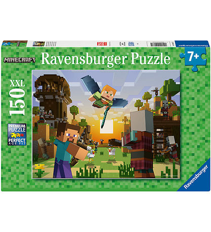 Puzzle Ravensburger - 150 Briques - Architecture Minecraft et
