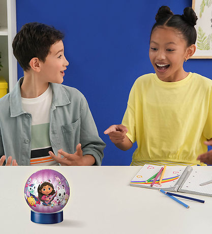 Ravensburger Pussel - Nattlampa - 3D - 72 Delar - Gabbys gör