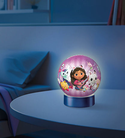 Ravensburger Pussel - Nattlampa - 3D - 72 Delar - Gabbys gör