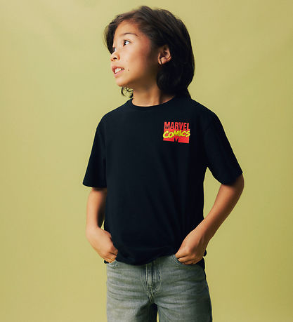 Name It T-shirt - NkmAdriel - Black Name It T-shirt - NkmAdriel - Black