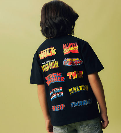 Name It T-shirt - NkmAdriel - Black Name It T-shirt - NkmAdriel - Black