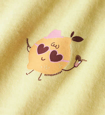 Name It T-shirt - 2-Pack - NmfVarutti - Lemon Meringue/Bright Wh