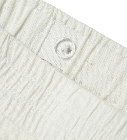 Shorts LMTD - Viscose/Lin - Noos - NlnFinen - White Alyssum Shorts LMTD - Viscose/Lin - Noos - NlnFinen - White Alyssum