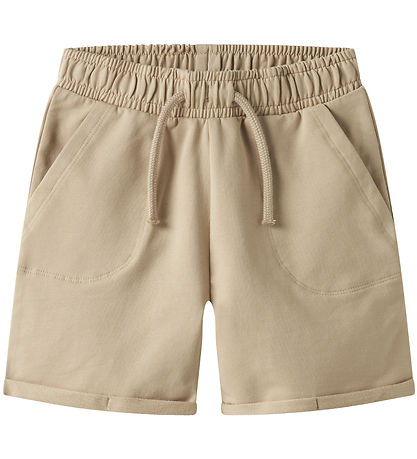 Lil' Atelier Sweat Shorts - NmmOmads - Irish Cream Lil' Atelier Sweat Shorts - NmmOmads - Irish Cream