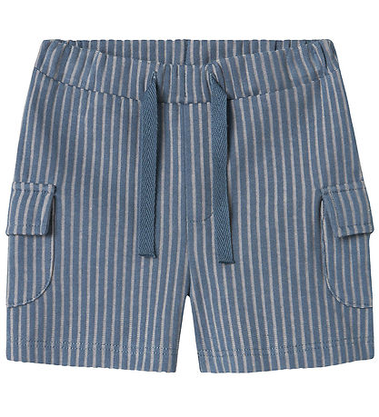 Shorts Name It - NbmHelmar - Blue Mirage av. A Rayures