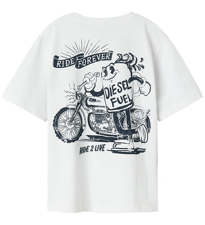 Name It T-shirts - NkmHabo - Bright White