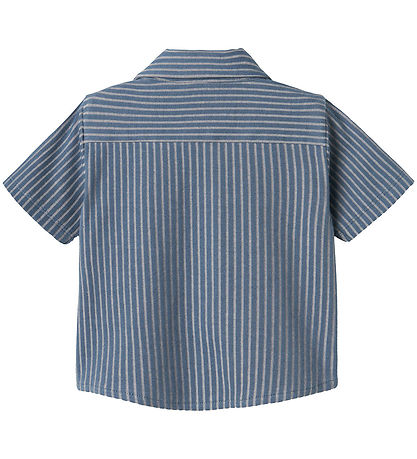 Name It Shirt s/s - NbmHelmar - Blue Mirage