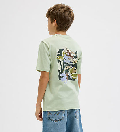 Jack & Jones T-shirt Jorvarenna - Celadon Tint