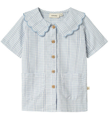Lil' Atelier T-shirt - NmfHazelle - Zen Blue Lil' Atelier T-shirt - NmfHazelle - Zen Blue