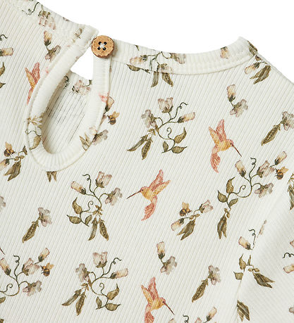 Lil' Atelier Klänning - NmfLavo - Coconut Mjölk/brummande Bird