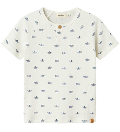 T-Shirt Lil' Atelier - NmmLavo - Coconut Bateau de lait/papier