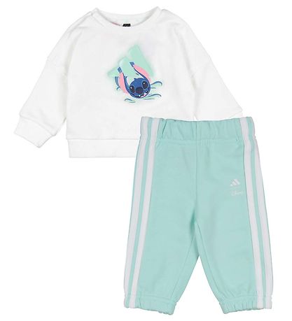 adidas Performance Jogging galli - Stitch - I DY LS JOG - White/