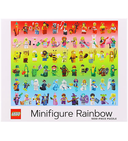LEGO® Puzzel - 1000 Bakstenen - Minifiguur Rainbow