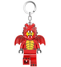 LEGO® Porte-clés av. Lampe de poche LEGO - Dragon Fire LEGO® Porte-clés av. Lampe de poche LEGO - Dragon Fire