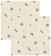 Liewood Muslin Cloths - Muslin - 2-Pack - 65x65 cm - Lewis - Pea Liewood Muslin Cloths - Muslin - 2-Pack - 65x65 cm - Lewis - Pea