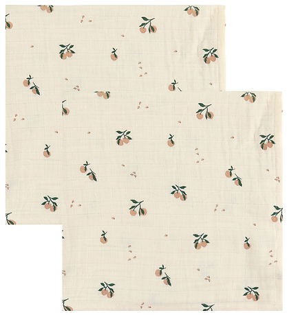 Liewood Muslinfiltar - Muslin - 2-pack - 65x65 cm - Lewis - Peac