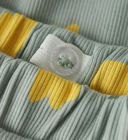 Name It Shorts - Rib - NmfVemma - Aqua Gray/Lemon Name It Shorts - Rib - NmfVemma - Aqua Gray/Lemon