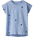 Name It T-shirt - NmfVigga - Serenity/Hearts