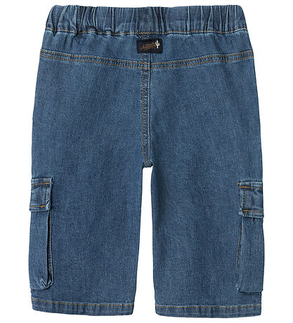 Name It Shorts - NmmBen - Dark Blue Denim