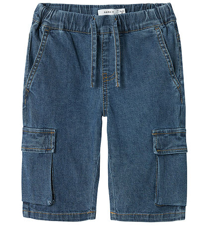 Name It Shorts - NmmBen - Dark Blue Denim