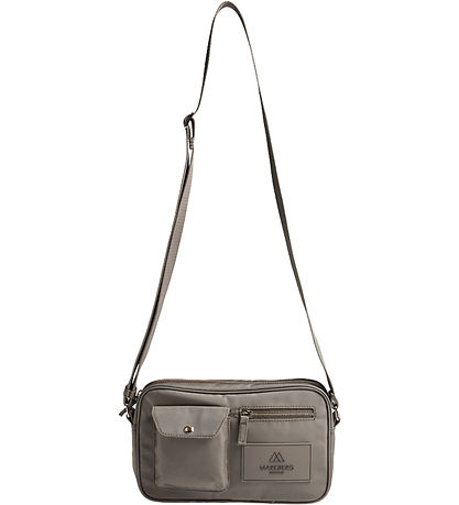 Markberg Shoulder Bag - DarlaMBG M Monochrome - Walnut/Gold