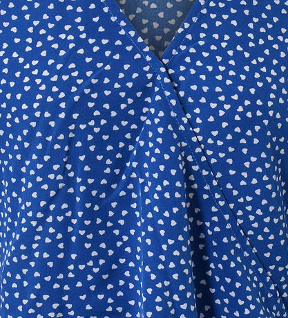 Hound Blouse - Wrap Top - Marine