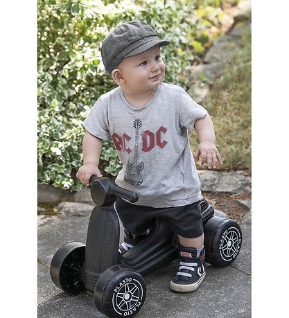 Plasto Scooter avec roues silencieuses - Noir Plasto Scooter avec roues silencieuses - Noir