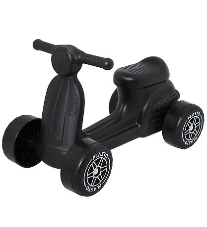 Plasto Scooter avec roues silencieuses - Noir Plasto Scooter avec roues silencieuses - Noir
