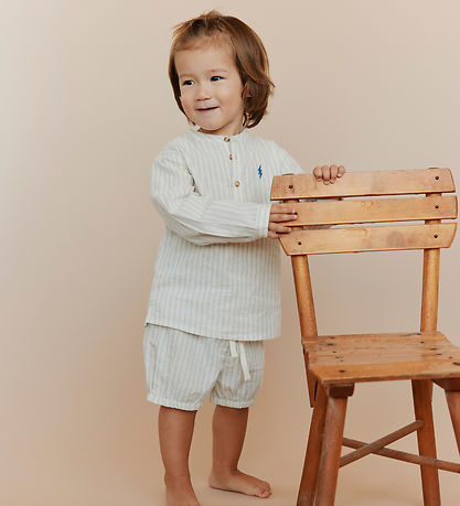 Sofie Schnoor Skjorte - Prestonsb - Blue Striped Sofie Schnoor Skjorte - Prestonsb - Blue Striped