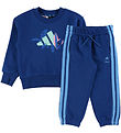 adidas Performance Sweat Set - Stitch - LK DY LS JOG - DMARIN/SE adidas Performance Sweat Set - Stitch - LK DY LS JOG - DMARIN/SE