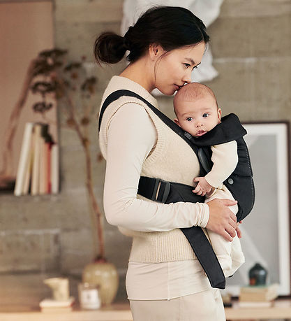 BabyBjörn Baby Carrier - Mini - Woven - Black