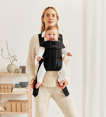 BabyBjörn Baby Carrier - Mini - Woven - Black
