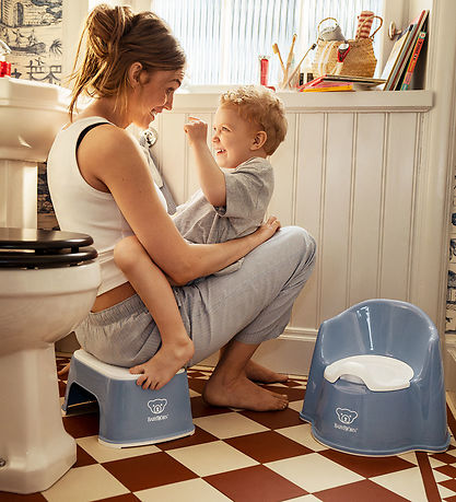 BabyBjörn Hocker - Graublau/Weiß