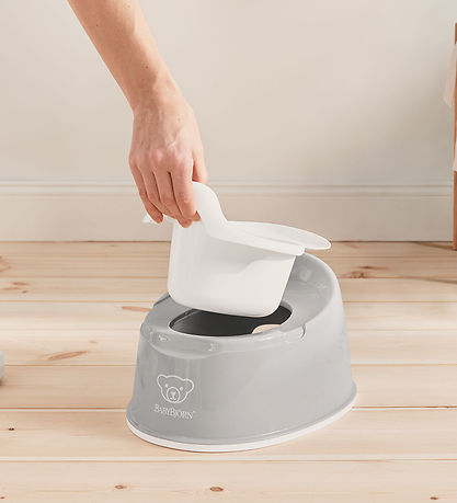 BabyBjörn Potty - Grey/White