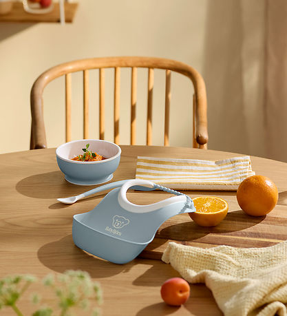 BabyBjörn Dinner Set - 3 Parts - Pastel Blue BabyBjörn Dinner Set - 3 Parts - Pastel Blue