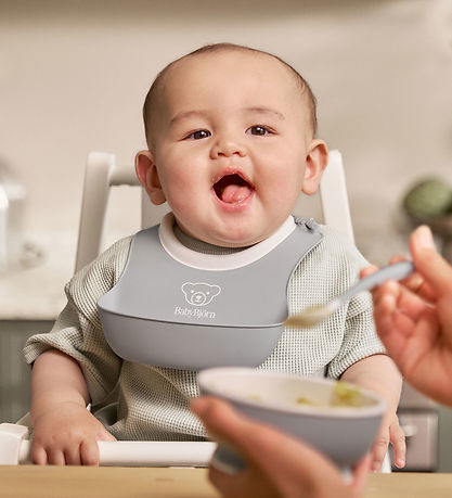 BabyBjörn Dinner Set - 3 Parts - Grey