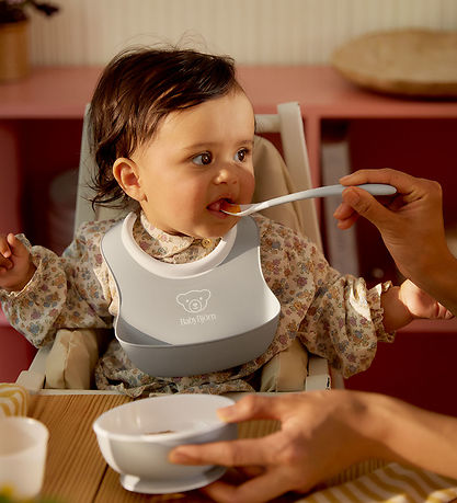 BabyBjörn Dinner Set - 3 Parts - Grey