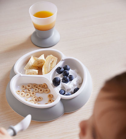 BabyBjörn Dinner Set - 8 Parts - Grey